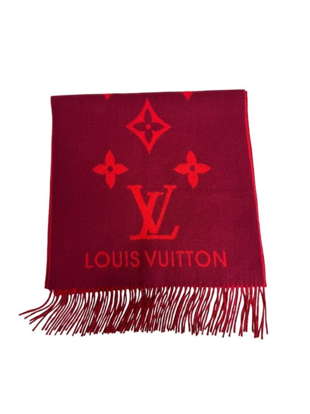 Louis Vuitton Echarpe Reykjavik Monogram Giant Cashmere Scarf
